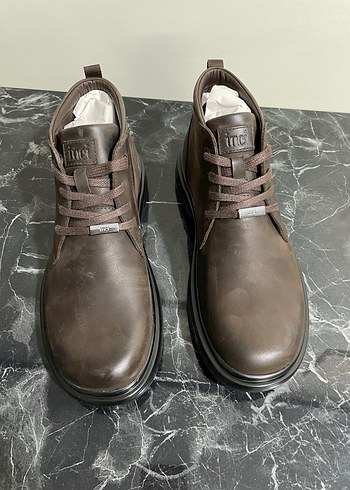 İnci deri erkek ayakkabı bot - Görsel 4