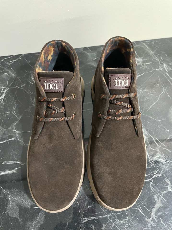 İnci deri erkek ayakkabı bot - Görsel 5