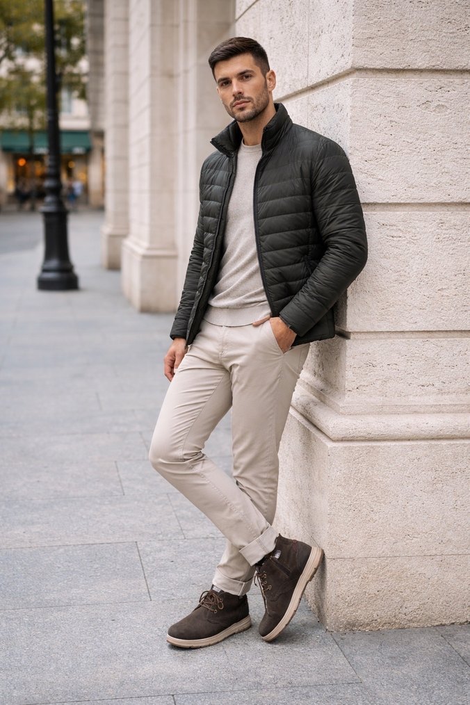 İnci deri erkek ayakkabı bot - Görsel 2