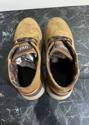 İnci deri erkek ayakkabı bot - Görsel 6