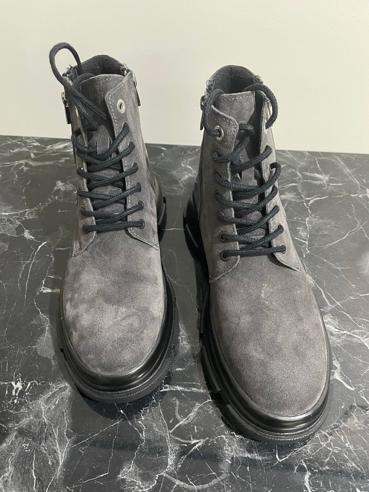 İnci deri erkek ayakkabı bot - Görsel 4