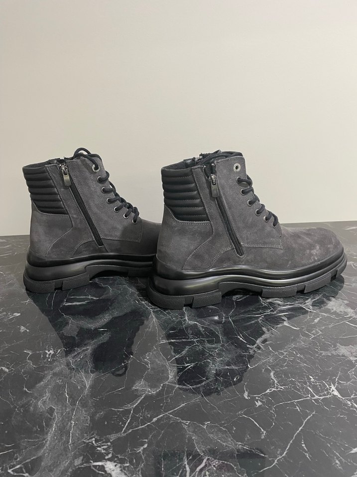 İnci deri erkek ayakkabı bot - Görsel 3