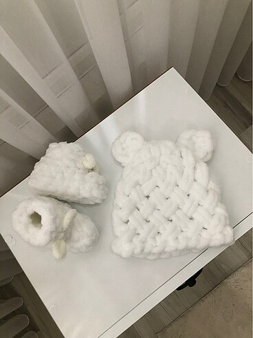 3 lü yelekli takım ürünlerim el emeğidir. - Görsel 5