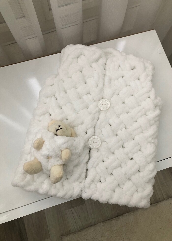 3 lü yelekli takım ürünlerim el emeğidir. - Görsel 2