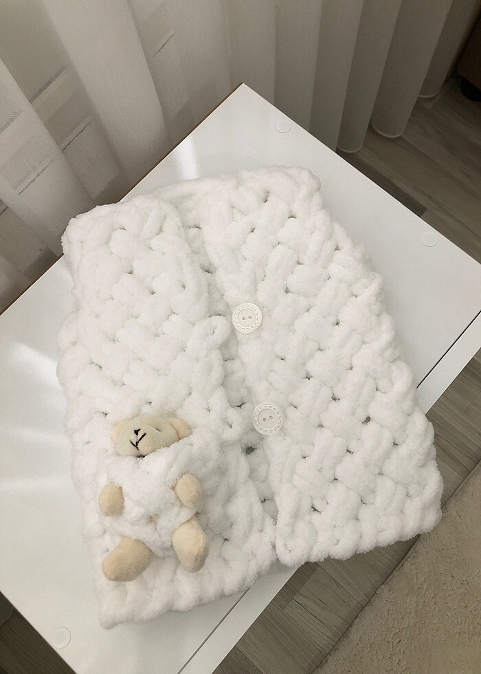 3 lü yelekli takım ürünlerim el emeğidir. - Görsel 4