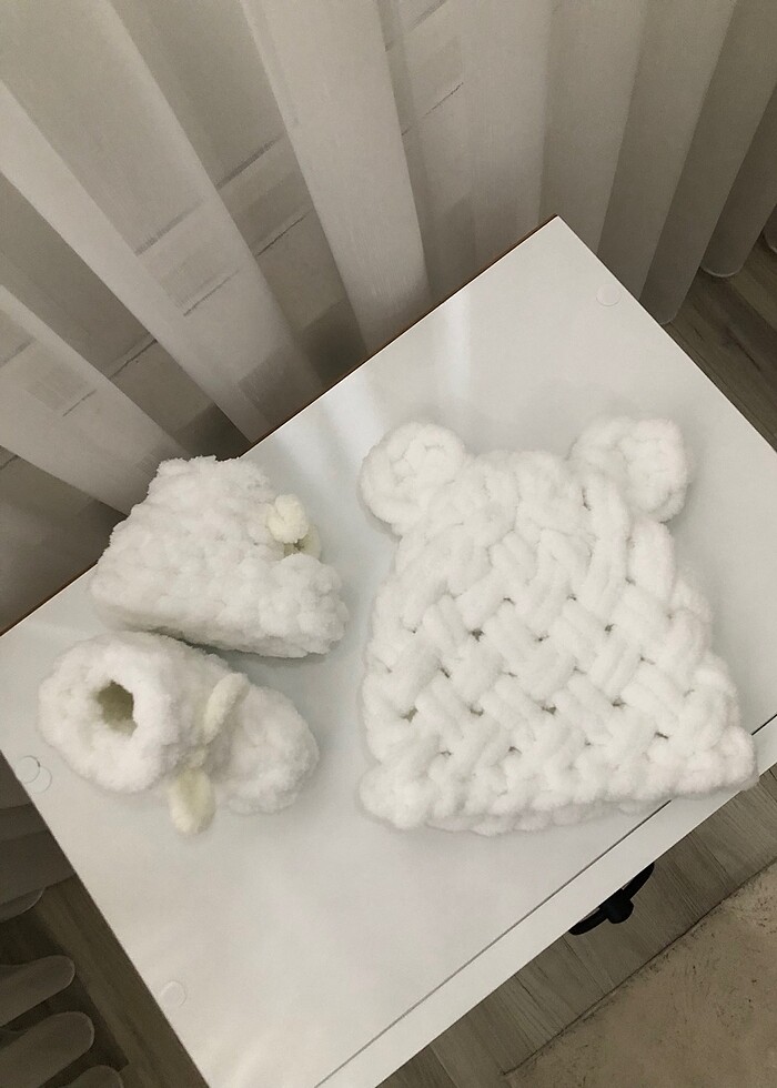 3 lü yelekli takım ürünlerim el emeğidir. - Görsel 5