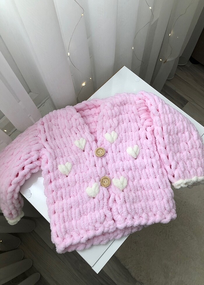 Bebek hırkası - Görsel 4