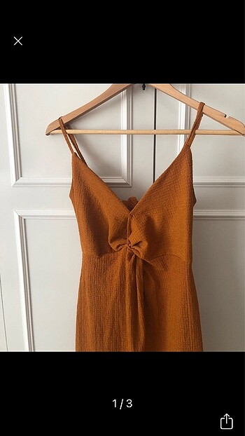 Bershka Bershka askılı elbise