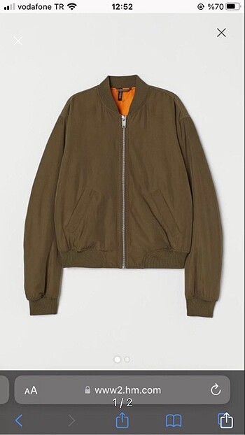 Bomber ceket