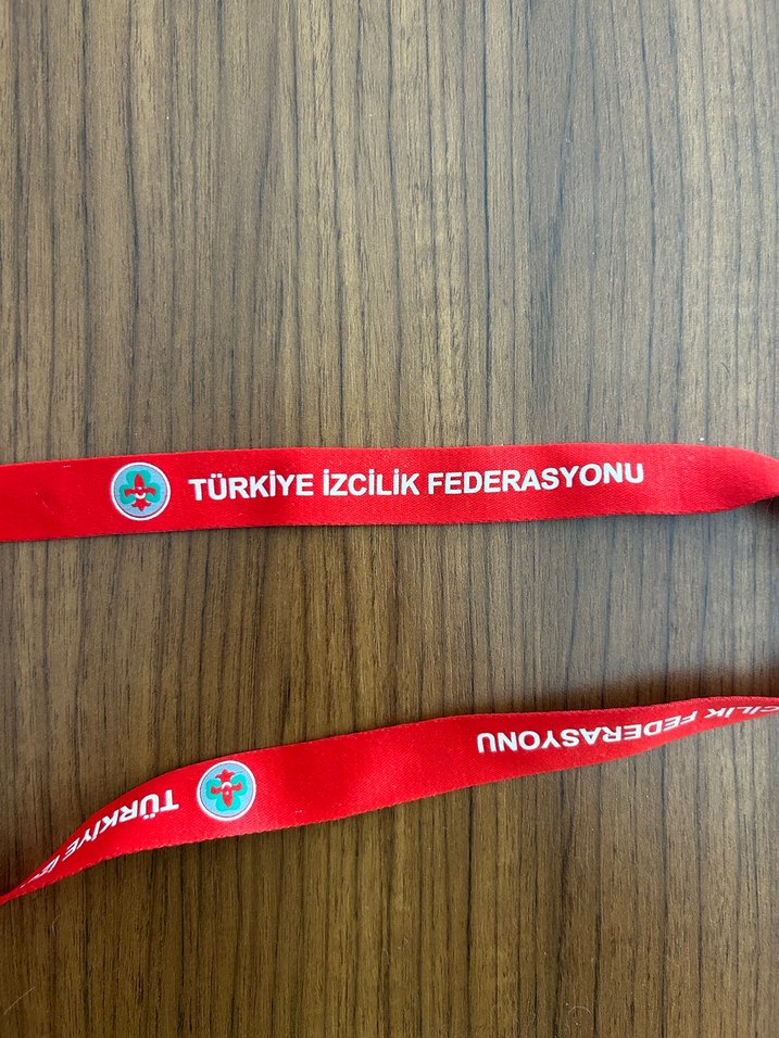 Türkiye İzcilik Federasyonu Boyun Askı İpi - Görsel 3