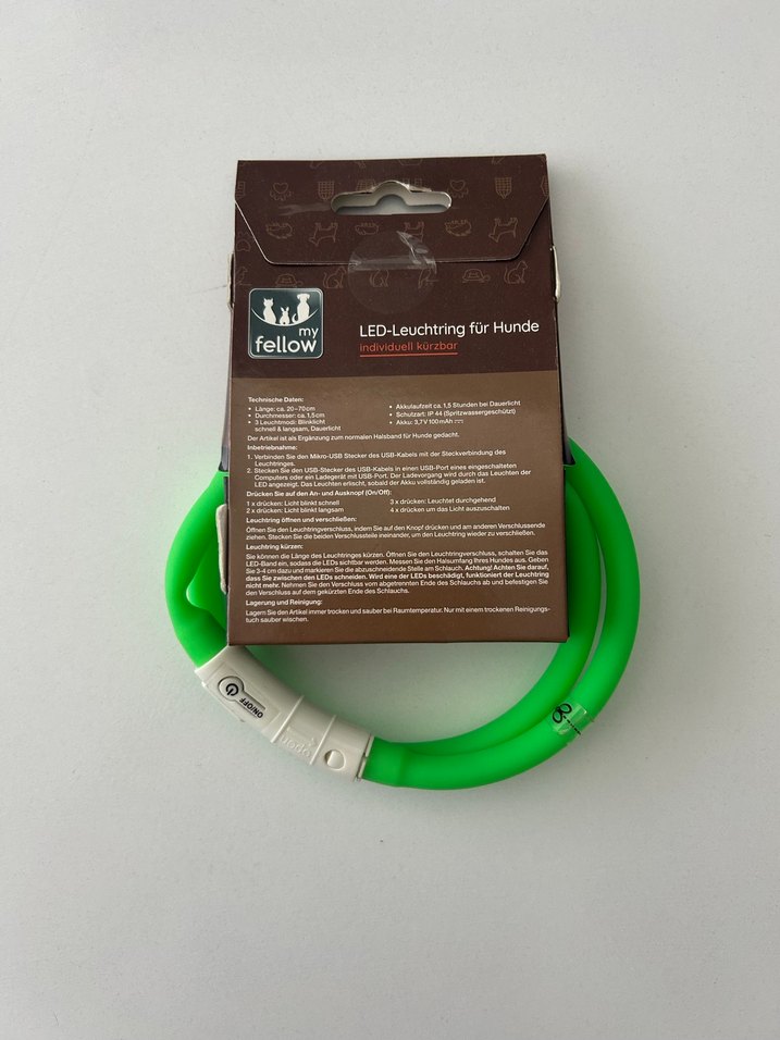 Fellow LED Işıklı Köpek Tasması - Görsel 3