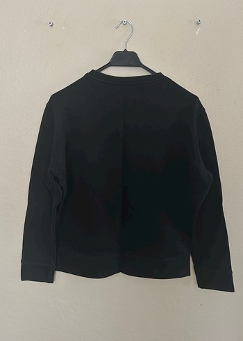m Beden siyah Renk Mango Desenli Sweatshirt