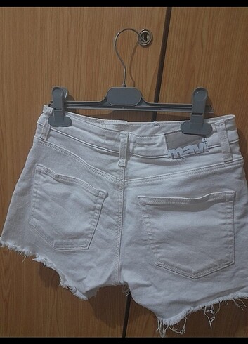 Mavi Jeans MAVİ beyaz şort