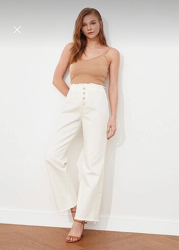 Yüksek Bel Wide Leg