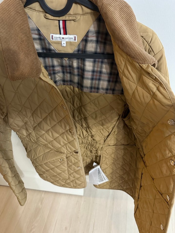 Tommy hilfiger Bej Düğmeli Kadın Ceket - Görsel 4