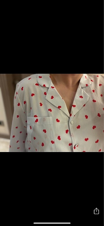 H&M Pinterest pembe kalpli pijama