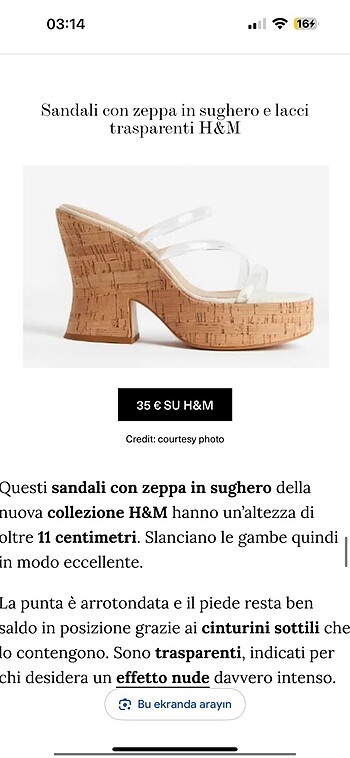 H&M Sandalet