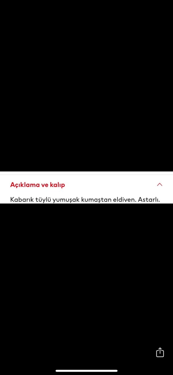 Beyaz Peluş  Eldiven - Görsel 2