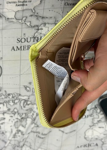 Sarı Guess YENİ SEZON Kartlık - Görsel 5