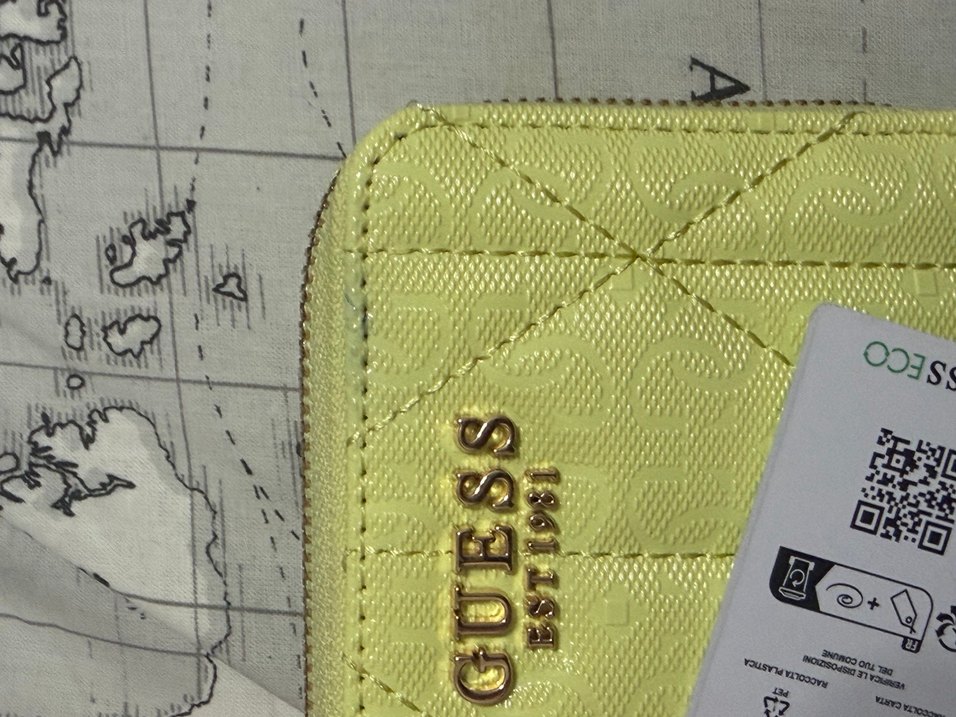 Sarı Guess YENİ SEZON Kartlık - Görsel 2