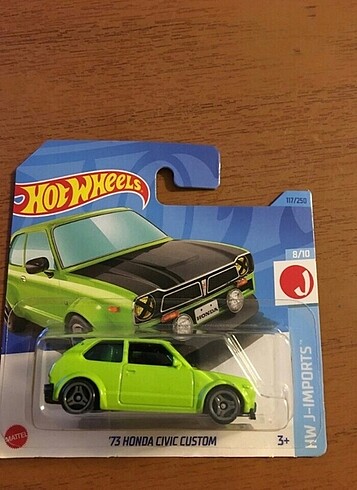 HOT WHEELS 73 HONDA CIVIC CUSTOM