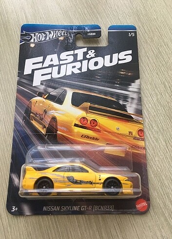 Hotwheels Nissan Skyline GT-R BCNR33