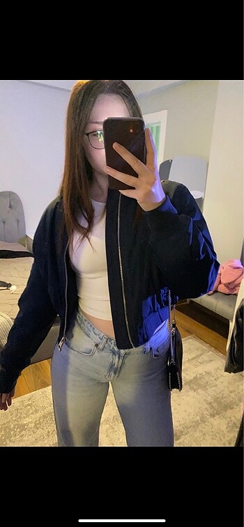 Zara KISA BOMBER CEKET ZARA