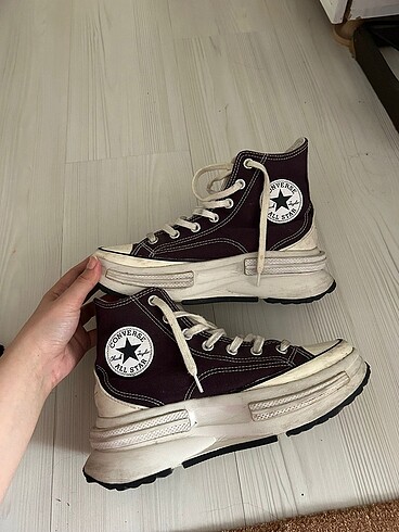 37,5 Beden bordo Renk Converse
