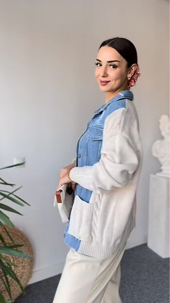 Zara Kot Detaylı Hırka