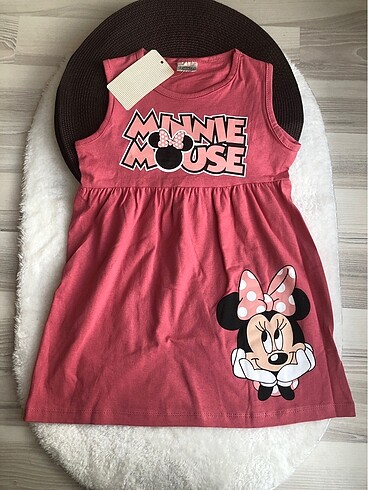 Kız Çocuk Minnie Mouse Elbise