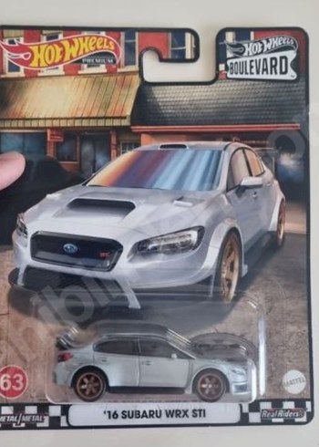 Hot Wheels '16 Subaru WRX STI Gri Oyuncak Araba