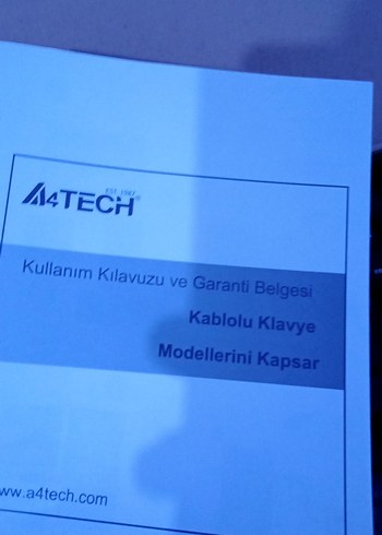 F Klavye A4TECH KM-720 - Görsel 5