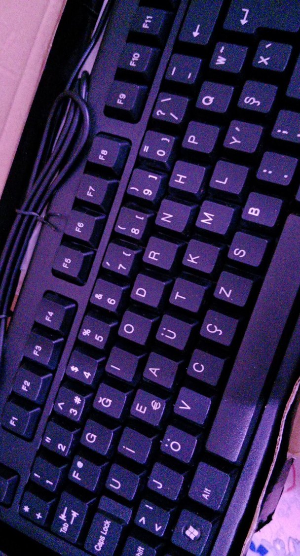 F Klavye A4TECH KM-720 - Görsel 3