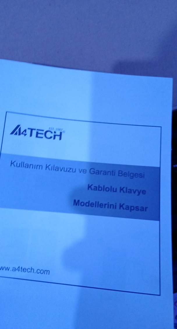 F Klavye A4TECH KM-720 - Görsel 5