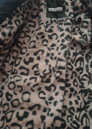 Kürk Detaylı Kadın Kamuflaj Kışlık Mont 7 _ 8 yaş - Görsel 2