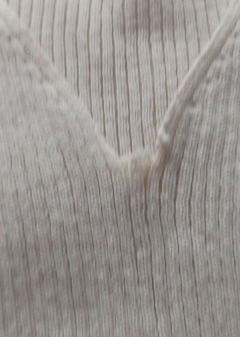 Bej Renkli Kadın Triko Boğazlı Kazak - Görsel 2