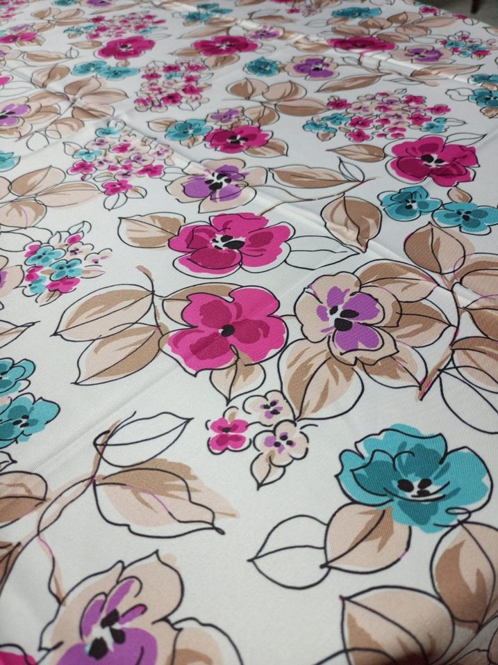 Violla Twill Eşarp - Görsel 2