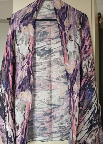 Desenli Bambu Şal - Görsel 2