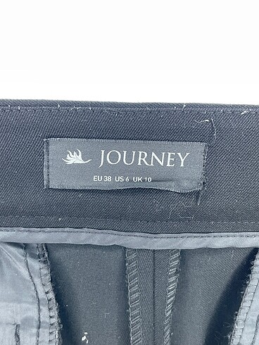 38 Beden siyah Renk Journey Kumaş Pantolon %70 İndirimli.