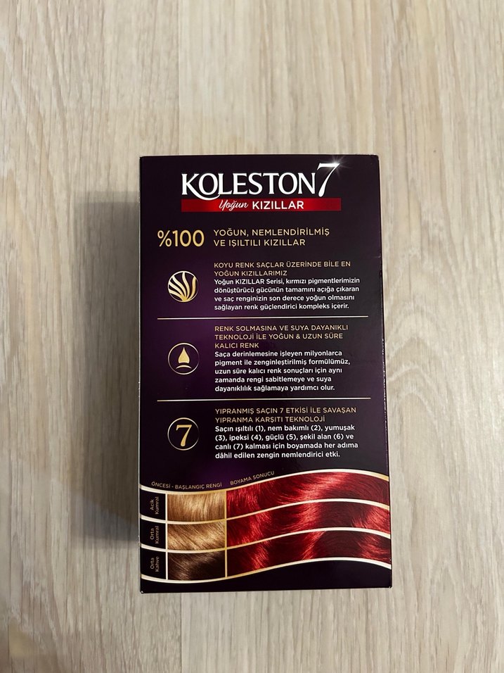 Wella Koleston Saç Boyası 77/44 Yoğun Kızıllar - Görsel 2