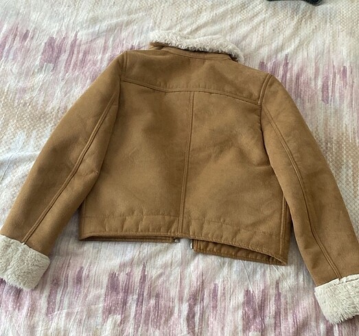 xs Beden camel Renk H&M kışlık mont