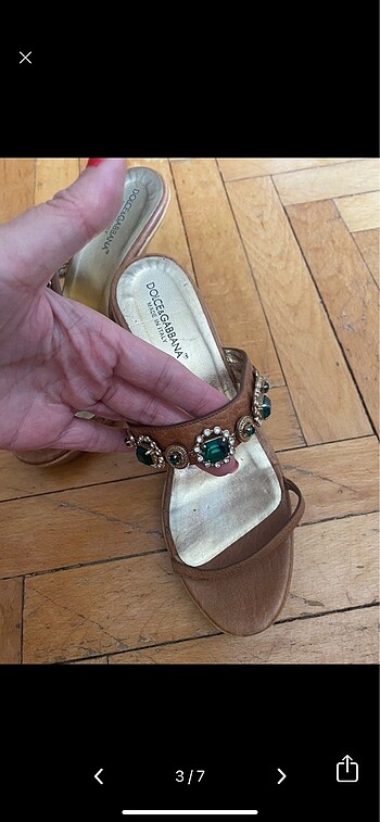 Dolce & Gabbana DG topuklu ve kemer takım