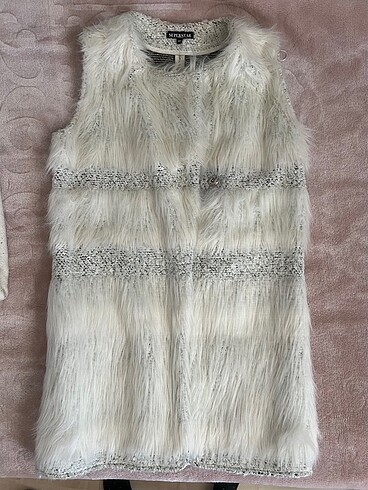 Supertrash Paristen Kürklü yelek