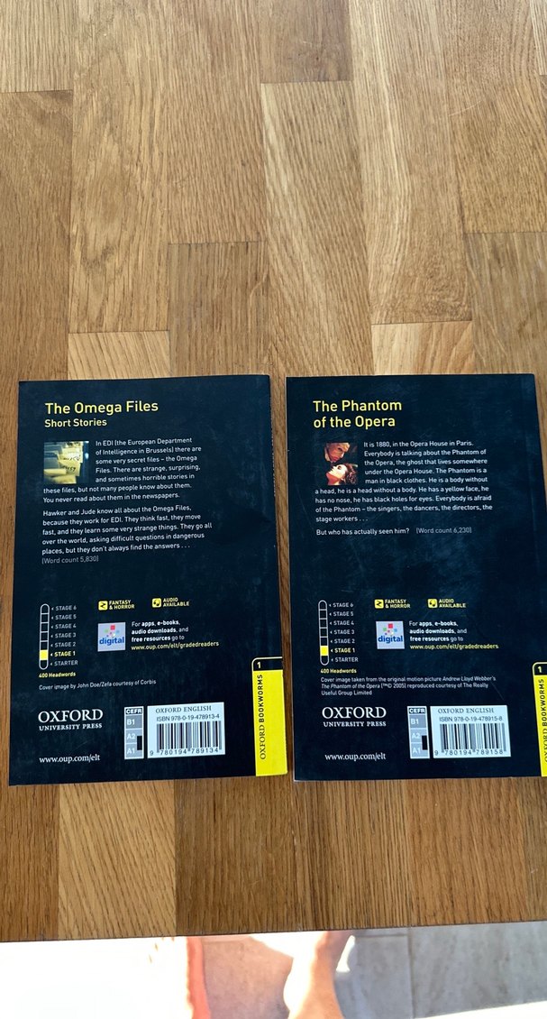 The Omega Files ve The Phantom of the Opera Kitapları - Görsel 2