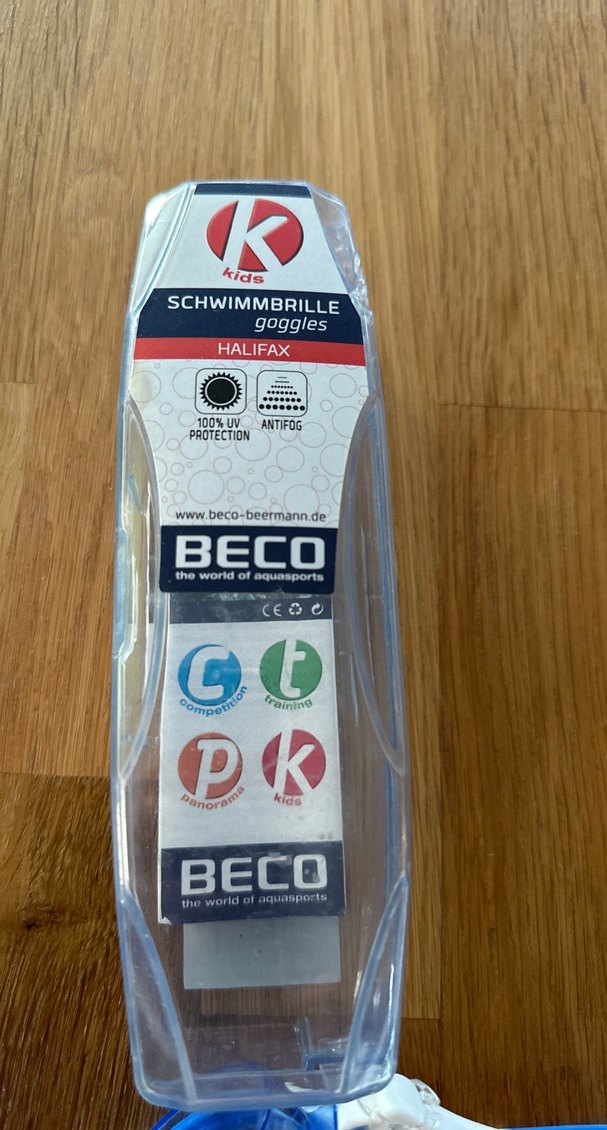 Beyaz Mavi Bel Bantlı Yüzücü Gözlüğü çocuk ocin - Görsel 3