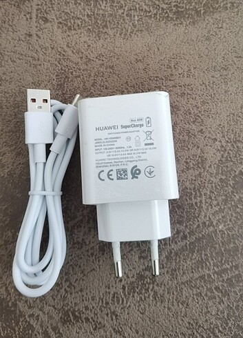 Orjinal Huawei 40W Super Şarj aleti 
