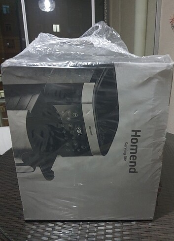 Homend Airfry 9 litre dokunmatik 10 programlı sıfır ürün