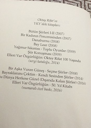 Oktay Rifat - Bir Aşka Vuran Güneş 8. Baskı - Görsel 5