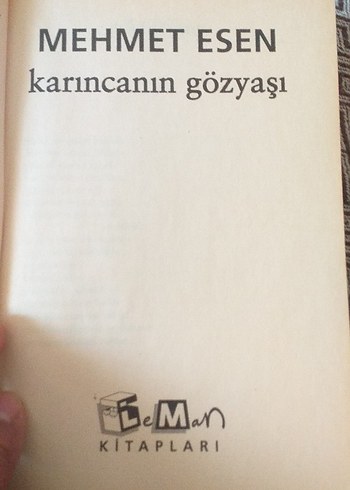Karıncanın Gözyaşı - Mehmet Esen - Görsel 7