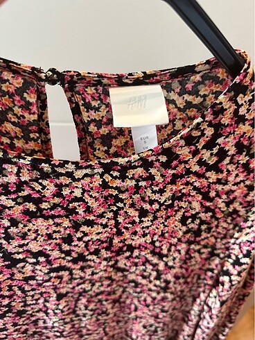 H&M Bayan yazlık viskon kumaş elbise